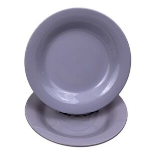 Tabletops Gallery Over & Over Restaurant Quality Luncheon Plate Lavender Purple